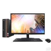 Haier 海尔 极光H7 21.5英寸商务办公台式电脑整机（Intel i5-7400 8GB 1TB WIN10）