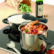 福腾宝（WMF）  perfect Plus 不锈钢压力锅套装 6.5L+3L