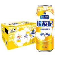青岛崂山啤酒  崂友记球形罐  500ML*12听 *7件