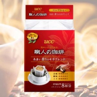 UCC 悠诗诗 职人滴漏滤挂耳咖啡 香醇摩卡 7克*8包  *5件