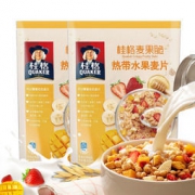 桂格即食热带水果麦片 420g*2