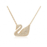 SWAROVSKI 施华洛世奇 5063921 水晶项链 金色天鹅 679元包邮（需领券）