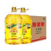 康美惠 压榨一级 玉米油 4L*2桶
