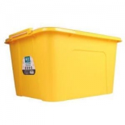 茶花 塑料整理收纳箱 68L*2 *3件