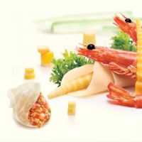 三全 私厨水饺 虾皇饺 600g（54只） *3件