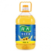龙大 压榨一级 食用油 葵花籽油 5L *3件