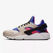 Nike耐克 Air Huarache 蓝粉卡其 休闲鞋