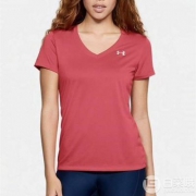 Prime会员专享镇店之宝，Under Armour 安德玛 Tech系列 女士V领速干T恤1255839 两色