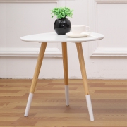 极有家认证，美米空间 北欧创意 实木桌子小茶几 多色