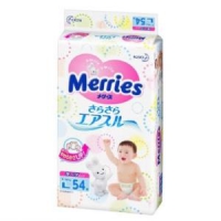 Merries 妙而舒 婴儿纸尿裤（9-14kg）L54片 *2件