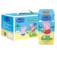 Peppa Pig 小猪佩奇 100%纯椰子水  250ML*8盒/箱