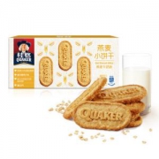 QUAKER 桂格 燕麦牛奶味 燕麦小饼干  105g