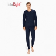 京东PLUS会员： InteRight 男士拉毛保暖内衣 *2件