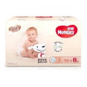 HUGGIES 好奇 铂金装 婴儿纸尿裤 L104片 *2件