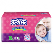 Anerle 安儿乐 干爽超薄 婴儿纸尿裤 XL108片 *5件