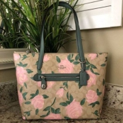 COACH 蔻驰 Camo Rose Taylor Tote 女士单件包 $81.99