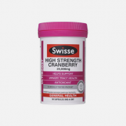 SWISSE 高浓度蔓越莓精华胶囊30粒 *4瓶