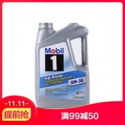 Mobil 美孚 1号 全合成机油 5W-30 高里程 SN级 4.73L