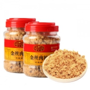 厦门鼓浪屿特产 黄金香 金丝肉松 250g*2罐