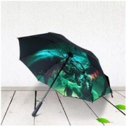 魔兽世界 伊利丹 双层长柄雨伞