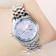 Citizen 西铁城 FD1030-56Y 镶水晶双眼光动能女表 新低$103.99