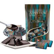 Alpes d'Or 爱普诗 85%可可脂纯黑巧克力1kg