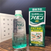 小林制药洗眼液500ml保护角膜缓解疲劳抗敏感 深绿色4度