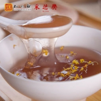 知味观 桂花莲子风味 速溶西湖藕粉 400g 14.9元包邮（19.9-5）
