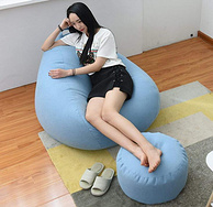 kavar 米良品 大号90x110cm 创意豆袋懒人沙发榻榻米