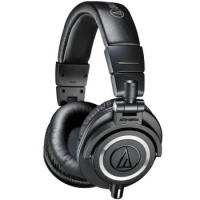 铁三角（Audio-technica）    ATH-M50x 封闭式头戴 专业监听耳机