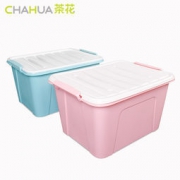 移动端： CHAHUA 茶花 28100 悦巧 收纳箱 58L