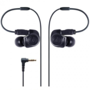 audio-technica 铁三角 ATH-IM50 BK 双动圈入耳耳机