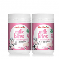 贺寿利（Healtheries） 香浓奶片  草莓味50片