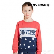 Converse 匡威 新款女童复古圆领卫衣 3色
