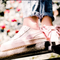 彪马（Puma）  Basket Bow 女士休闲运动鞋