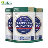 医食同源（ISDG）  日本进口 氨糖软骨素加钙片 240粒*3袋