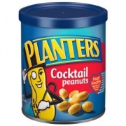 Planters 绅士牌 美式盐焗鸡尾花生 184g