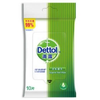 Dettol 滴露 卫生湿巾 10片装 *3件
