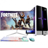 hiapad 狄派 吃鸡电脑主机+24英寸曲面显示器 （至强L5640、16G、480G、GTX1060 6G) 4349元包邮（双重优惠）