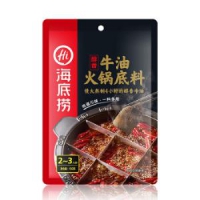 海底捞 醇香牛油火锅底料 麻辣味 150g *21件