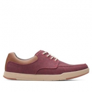 限尺码，Clarks 其乐 Cloudsteppers云步系列 Step Isle Lace 男士帆布休闲鞋 Prime会员凑单免费直邮含税
