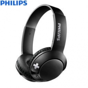 PHILIPS 飞利浦 Bass+ SHB3075 头戴式蓝牙耳机 黑色