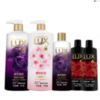 LUX 力士 香氛沐浴露幽莲魅肤1KG+350g+樱沁恬韵1KG+100g*2(香型随机) 69.9元
