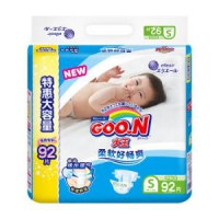 GOO.N 大王 维E系列 婴儿纸尿裤 S号 92片 *5件