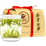品竺 明前特级 安吉白茶 传统牛皮纸包装 125g