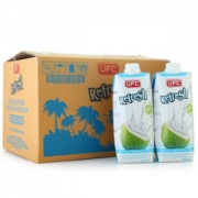 UFC 100%天然椰子水果汁饮料  500ml*12瓶