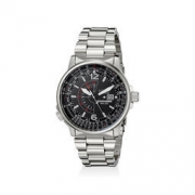 双11预告、11日0点： CITIZEN 西铁城 Nighthawk 夜鹰系列 BJ7000-52E 男士光动能腕表