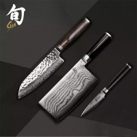 贝印（KAI）  旬 VG-MAX材质 手工捶纹锻打刀具套装