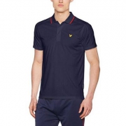 S码，Lyle & Scott 苏格兰金鹰  Banks Drop Needle  男士POLO衫 prime会员凑单免费直邮