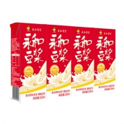 永和豆浆 香浓原味豆浆250ml*4盒